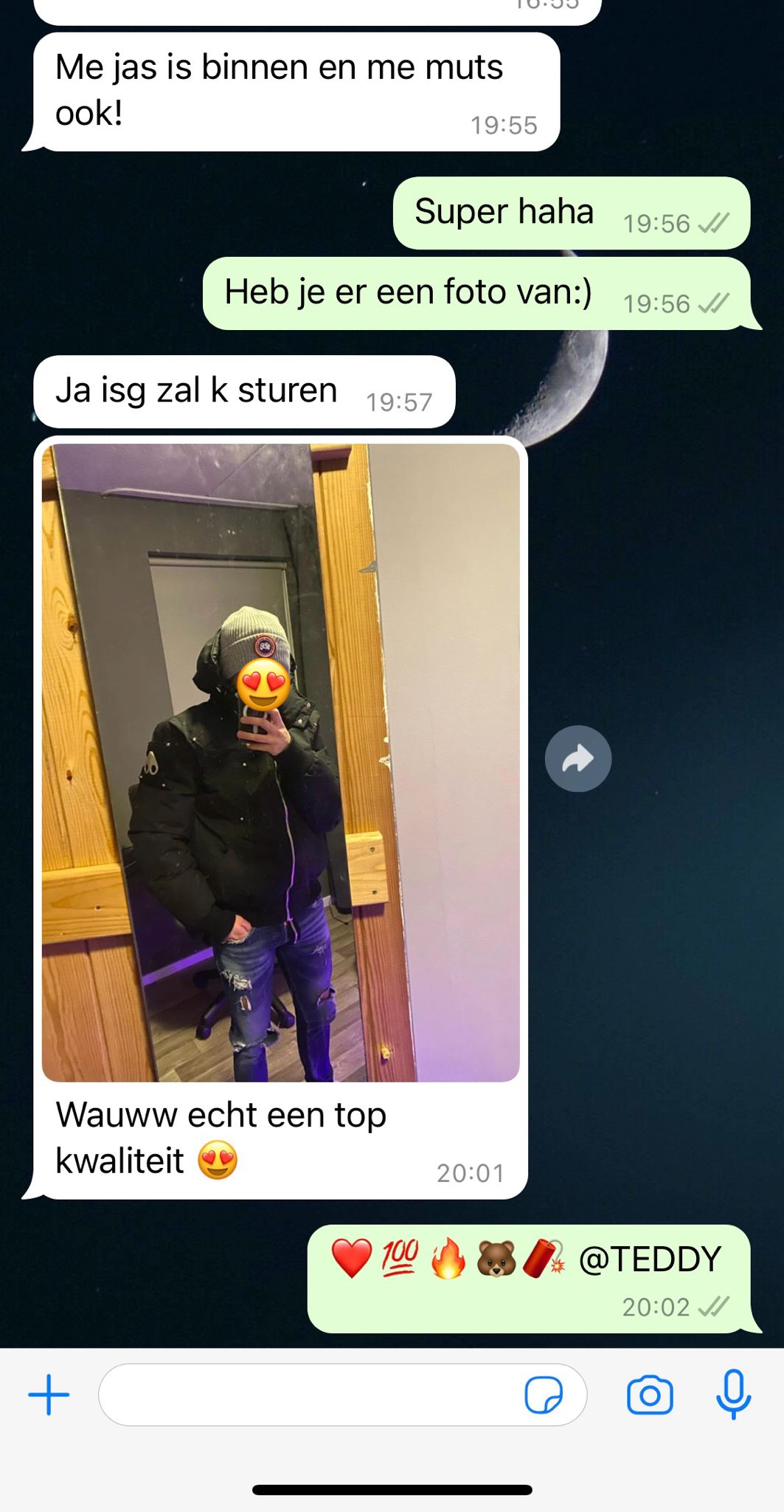 WhatsApp review TEDDY FASH
