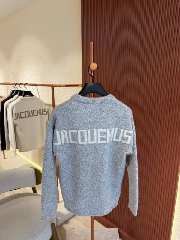 Jacquemus Knitted Sweater Grey