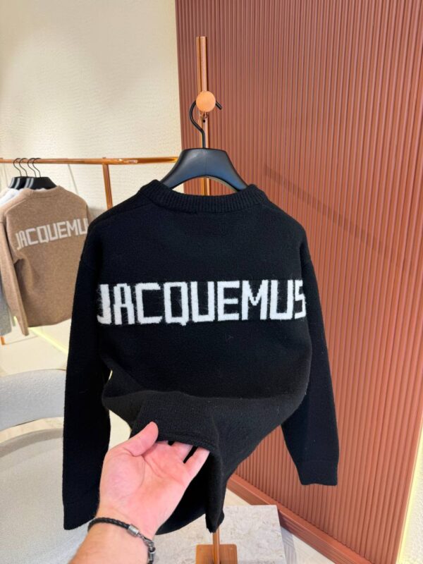 Jacquemus Knitted Sweater Black