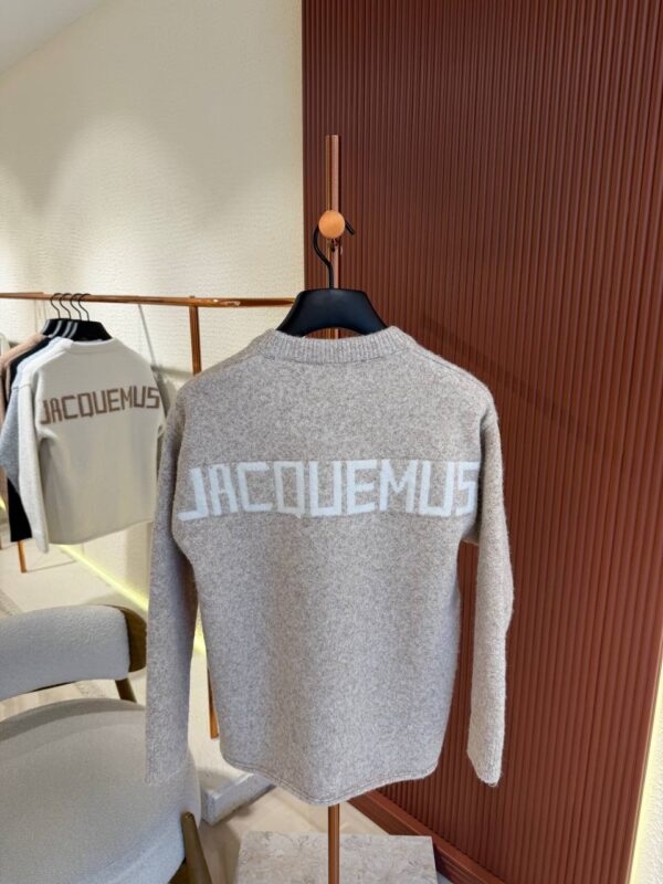 Jacquemus Knitted Sweater Beige