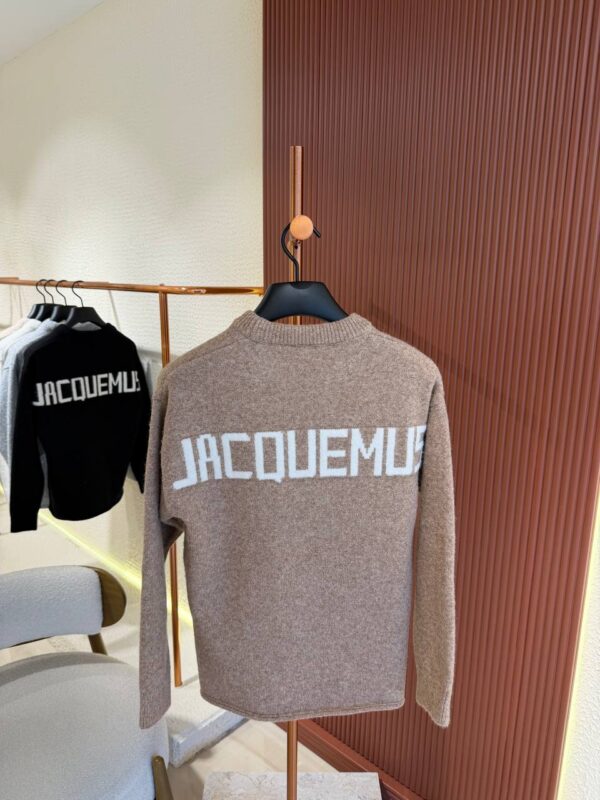 Jacquemus Knitted Sweater Brown